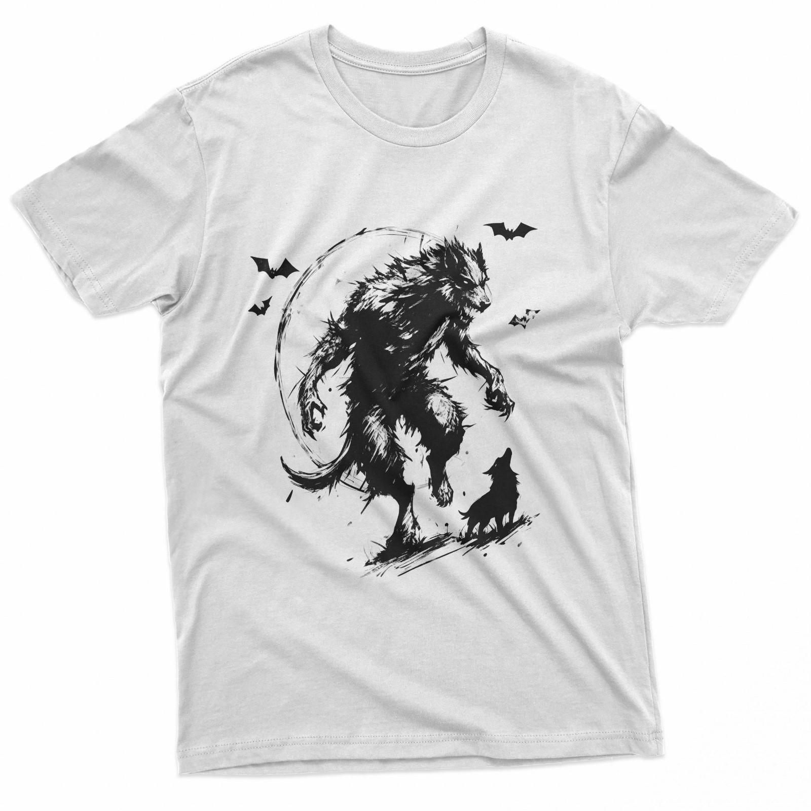 Werewolf Dark Art Horror T-Shirt Unisex T-Shirt XXXXL