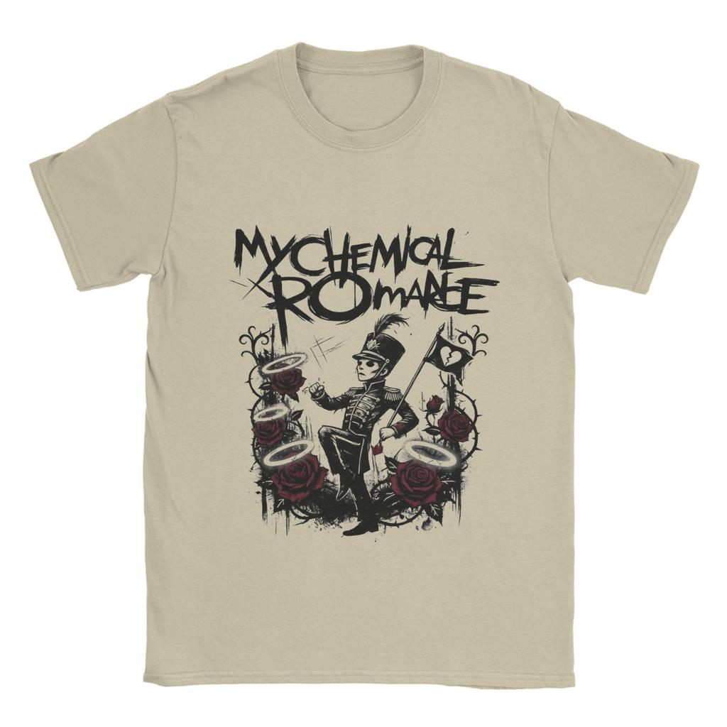 My Chemical Romances  Men T Shirt  Funny Tees Short Sleeve O Neck T-Shirt 100% Cotton Summer Clothing