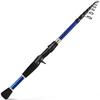 Tijă Telescopică de Pescuit Sougayilang 1.8-2.4m Ultralight Tijă Spinning/Casting pentru Pescuit Tijă de Pescuit din Fibră de Carbon Echipament Pesca