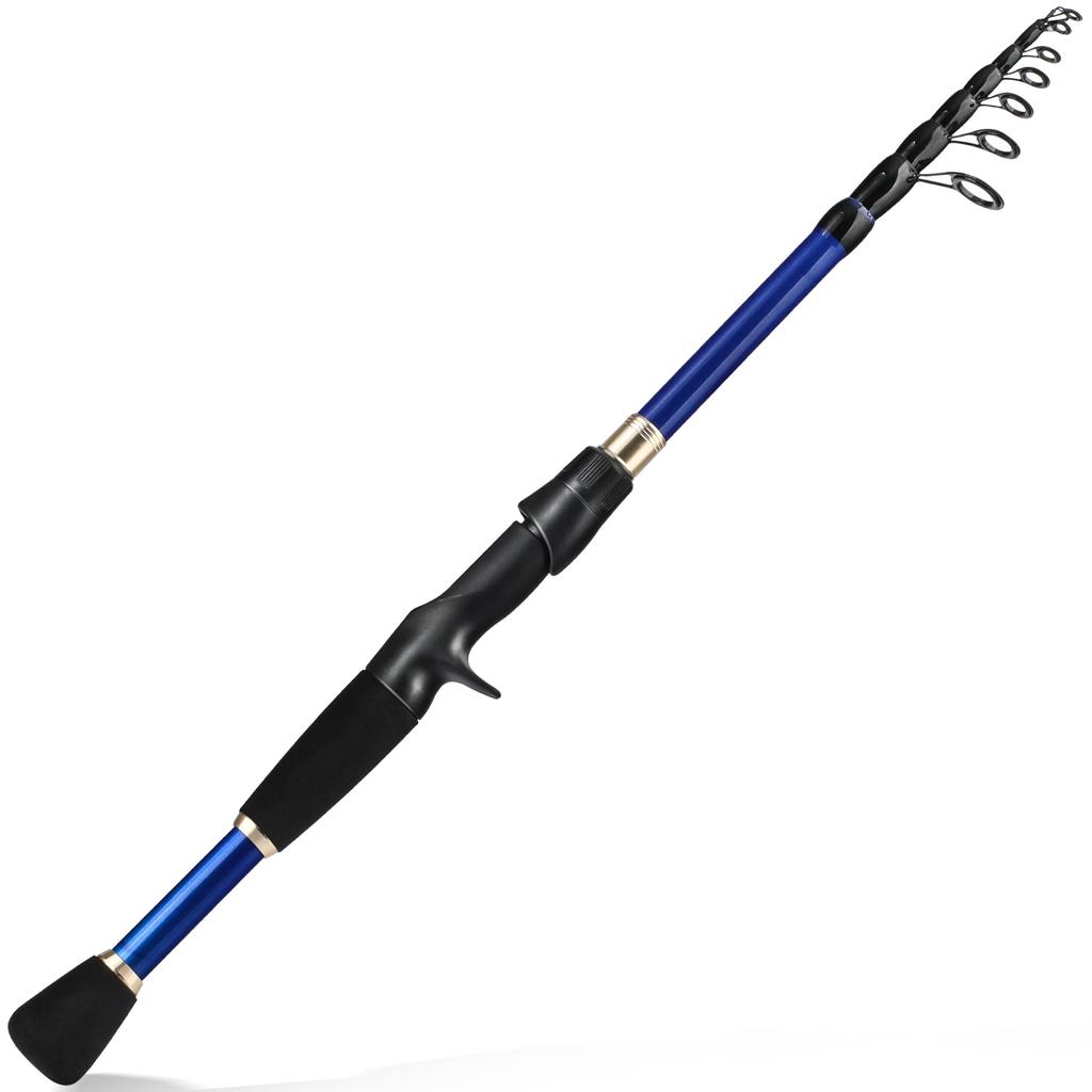 Tijă Telescopică de Pescuit Sougayilang 1.8-2.4m Ultralight Tijă Spinning/Casting pentru Pescuit Tijă de Pescuit din Fibră de Carbon Echipament Pesca
