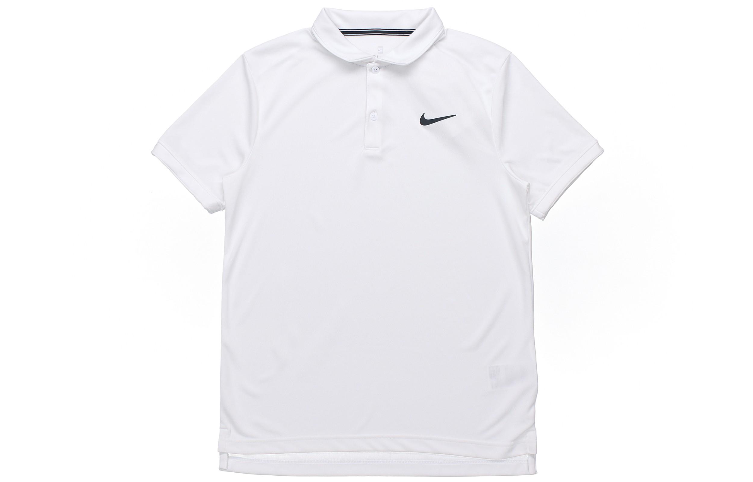 Nike Polo Shirts Men s White Polo Collar Moderate Straight Fit CW6851-100 XXL