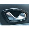 For Lada Xray 2013 2014 2015 2016 2017 ABS Carbon Fiber Car Inner Door Bowl Protector Frame Cover Trims Car Styling Accessories