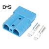 50 Amp Battery Power Connector 50A 600V Cable Terminal Jumper Cable Adapter Connector Kit for Anderson
