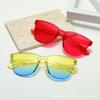 Rice Nail Square Frame Glasses Candy Color Sunscreen Uv Protection Sunglasses Personalized Retro Sunglasses