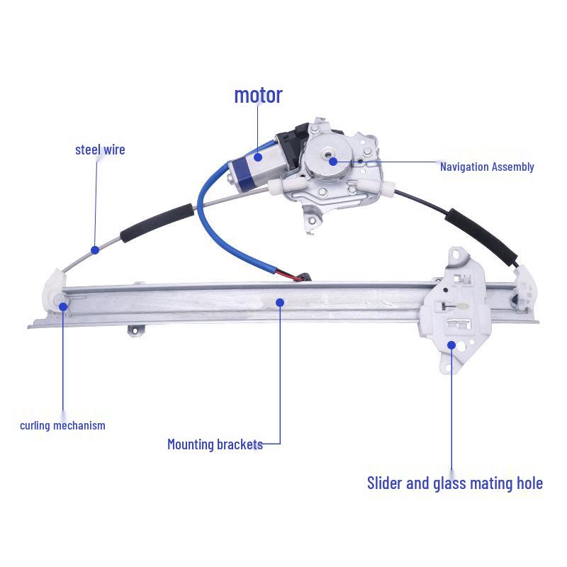 

Nissan Tiida Power Window Regulator for Classic Sylphy, Yida, and Livina Models. 05-10 Tiida/Yida Left Rear Assembly