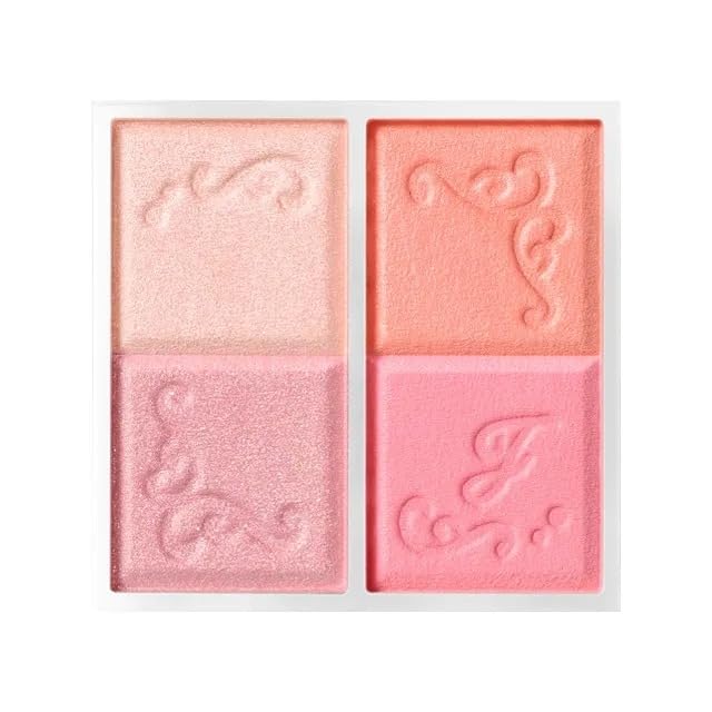 [Domestic Authentic Product, Gift Wrapped] JILL STUART Couture Mix Blush Compact (#02 Early Bloom) 6g, 4 Colors, Cheek Color, Makeup, Cosmetics, Mothe