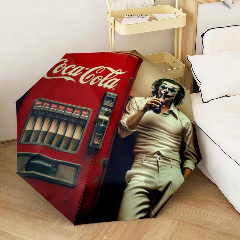 Christmas Gift Halloween Theme Bear Truck Coca Cola umbrella is suitable for all seasons, including home travel and outdoor activities Y19