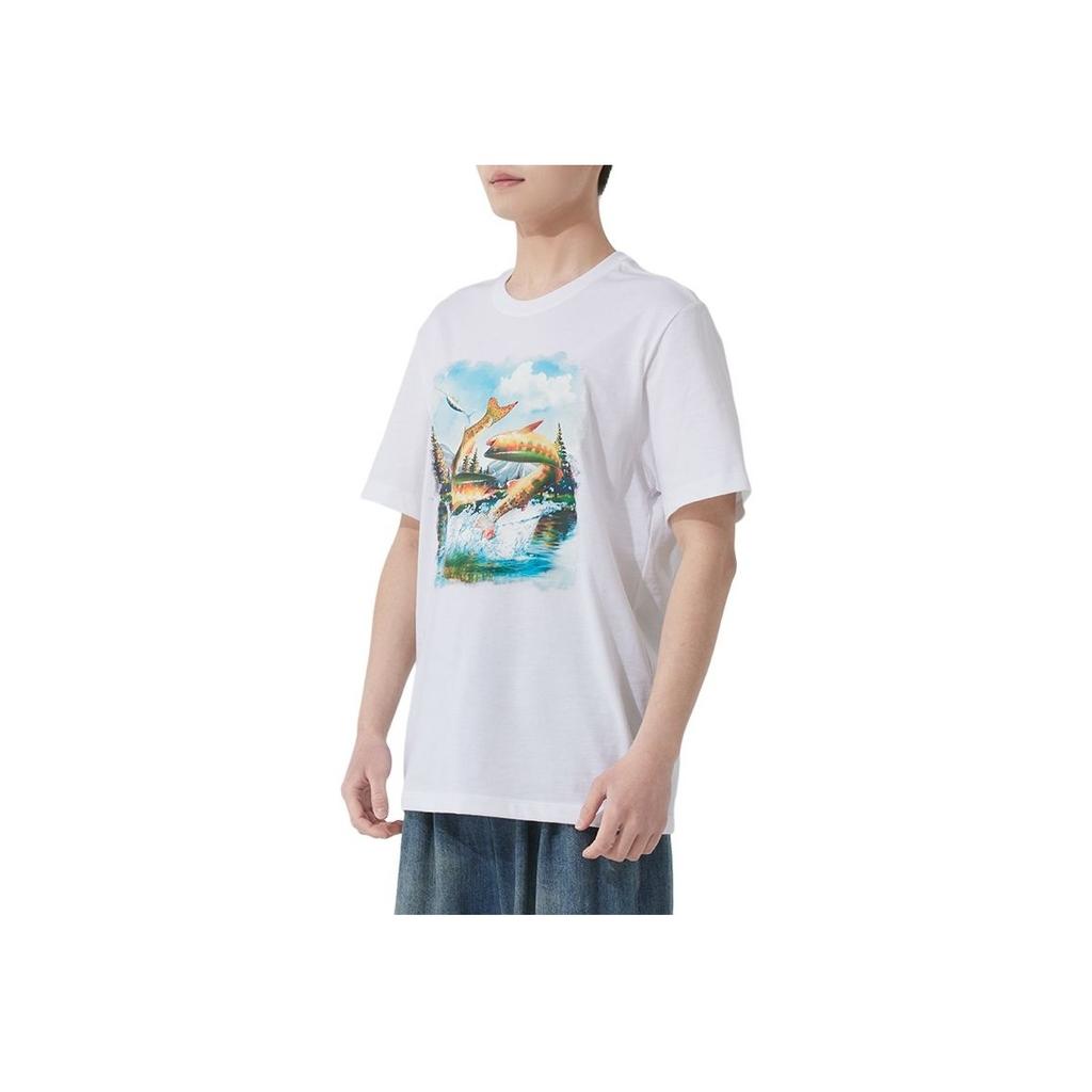Nike Breathable Casual Minimalist Short Sleeve T-Shirt Men Tops White HJ2408-100