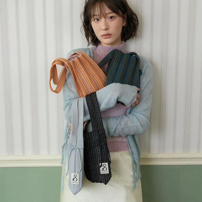 Lucky Pleats Knit S Stripe (ALL)