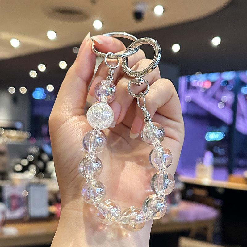 

Кристальный бисерный кулон для мобильного телефона, шнурок на запястье, шнурок-браслет, кулон для сумки, брелок, для наушников