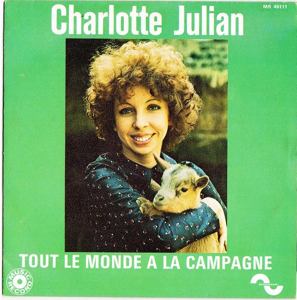 

7-дюймовая пластинка CHARLOTTE JULIAN Tout Le Monde La Campagne MR45111 Музыкальная пластинка S 1973 Франция Поп Б/у