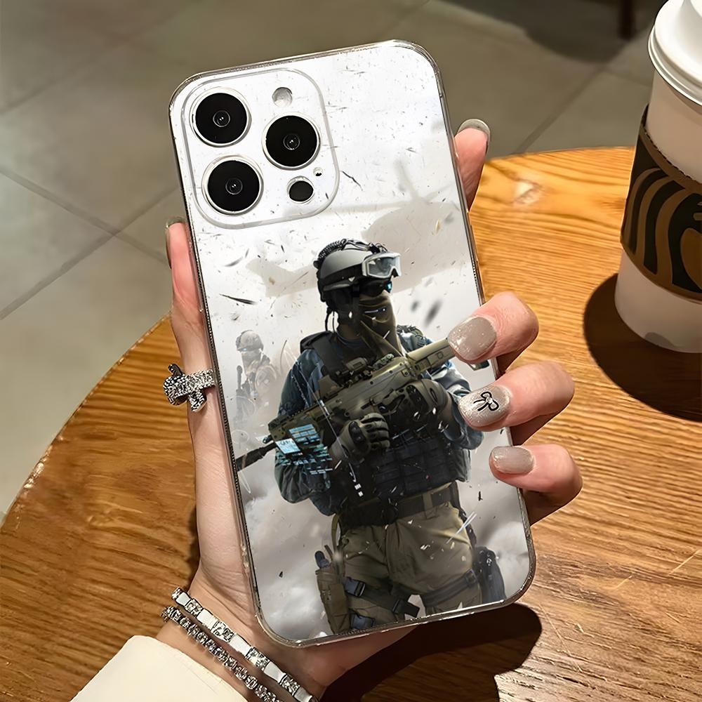 

Military Army Special Forces Phone Case For Iphone 15 Pro Max 14 16 Plus 11 12 Mini 13 Pro 7 8 X XR XS SE Transparent Back Cover iPhone 16 ProMax