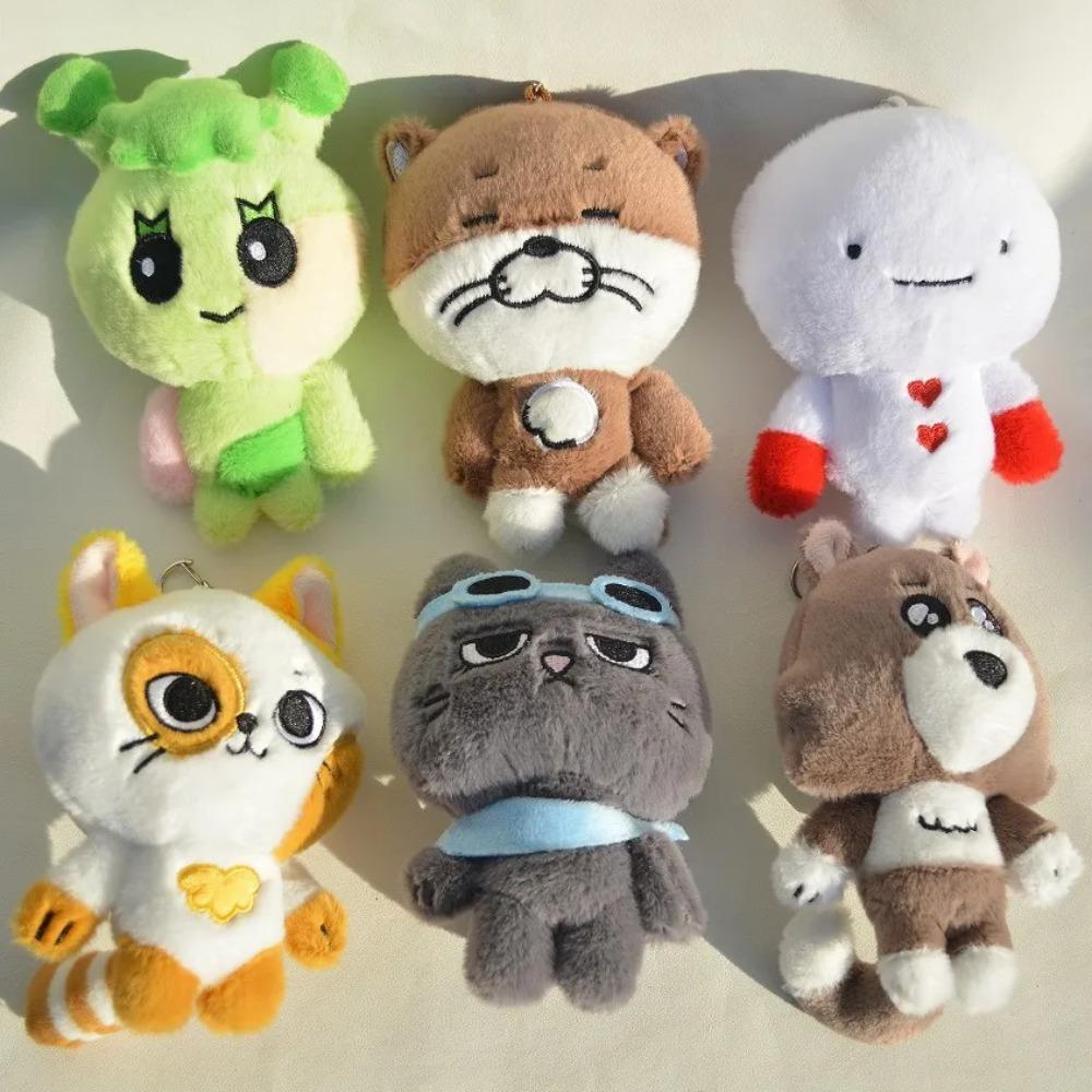 BOYNEXTDOOR Plüschpuppen Schlüsselanhänger Park Sung Ho Lee Sang Hyeok Jaehyun Myeong Peripherie Plüschtier Geschenke für Fans