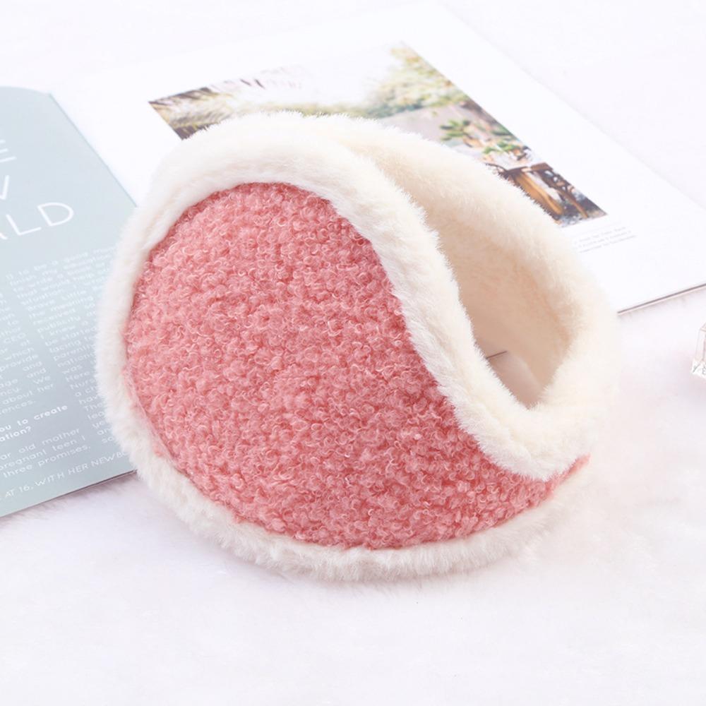 Cute Male Keep Warmer Female Outdoor Earflap Ear Warmers Folding Ear Cover Plush Earmuffs Earcap