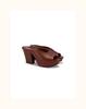 Women's Versatile Thick-Soled Fashion Peep-Toe Chunky High Heel Slip-On Slippers