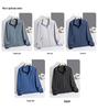 2026 UPF50+ Ice Silk Lightweight Breathable Stand Collar Jacket for Middle-aged & Elderly Men - Sun Protection, No Hood, Single Layer.