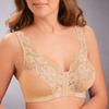 Plus Size Front Closure Lace Sports Bra - Wirefree, Hot Selling, European & American Style