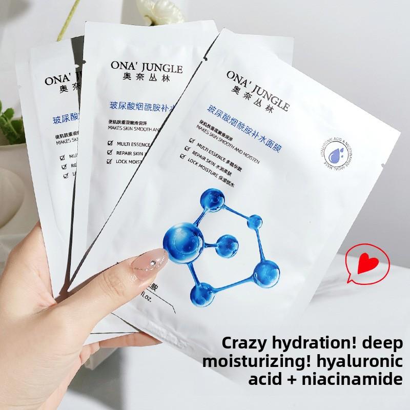 Hyaluronic Acid Nicotinamide Mask - Moisturizing and Hydrating Essence Silk Mask