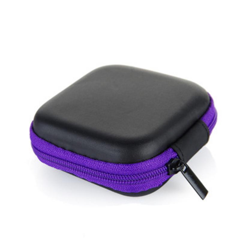 Fashionable Portable Earphone Bag USB Cable Charger Container Key Jewelry Bag Gift for Birthday