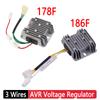 3-4 Przewodowy 12V 178F 186F Regulator Stabilizator AVR Automatyczny Regulator Napięcia do KDE3500 KDE5000 KDE6500 KDE6700