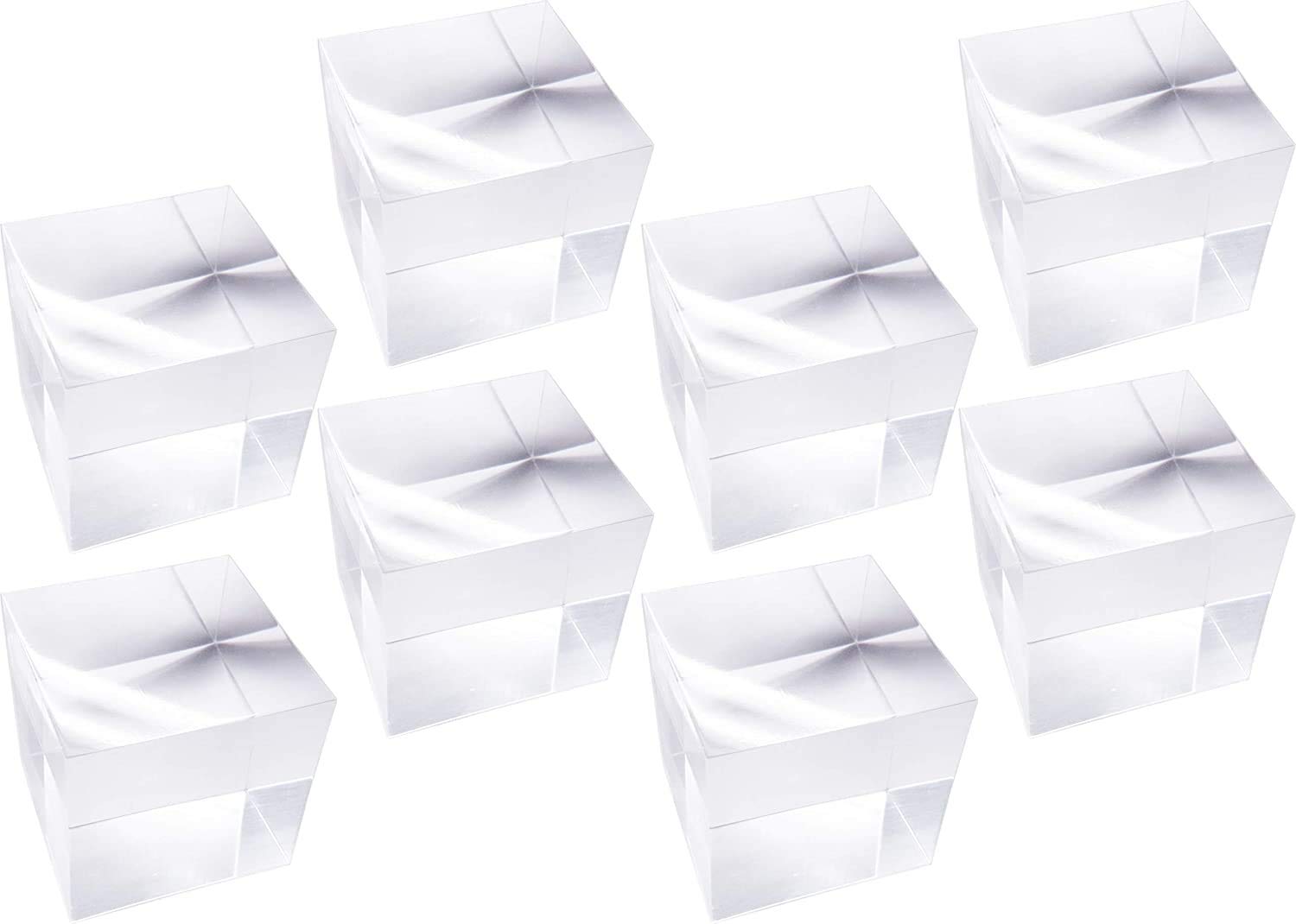 

Аудиофильские акриловые кубики, кубики 5 см, прозрачные акриловые блоки, 8 штук