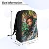 Kamado Tanjiro Backpack Demon Slayered Streetwear Backpacks Unisex Camping Durable School Bags Colorful Rucksack