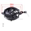ATV Water Cooled Engine Cooler Radiator Cooling + Fan For 150cc 250cc PIT Quad Buggy Dune Motocross Accessories