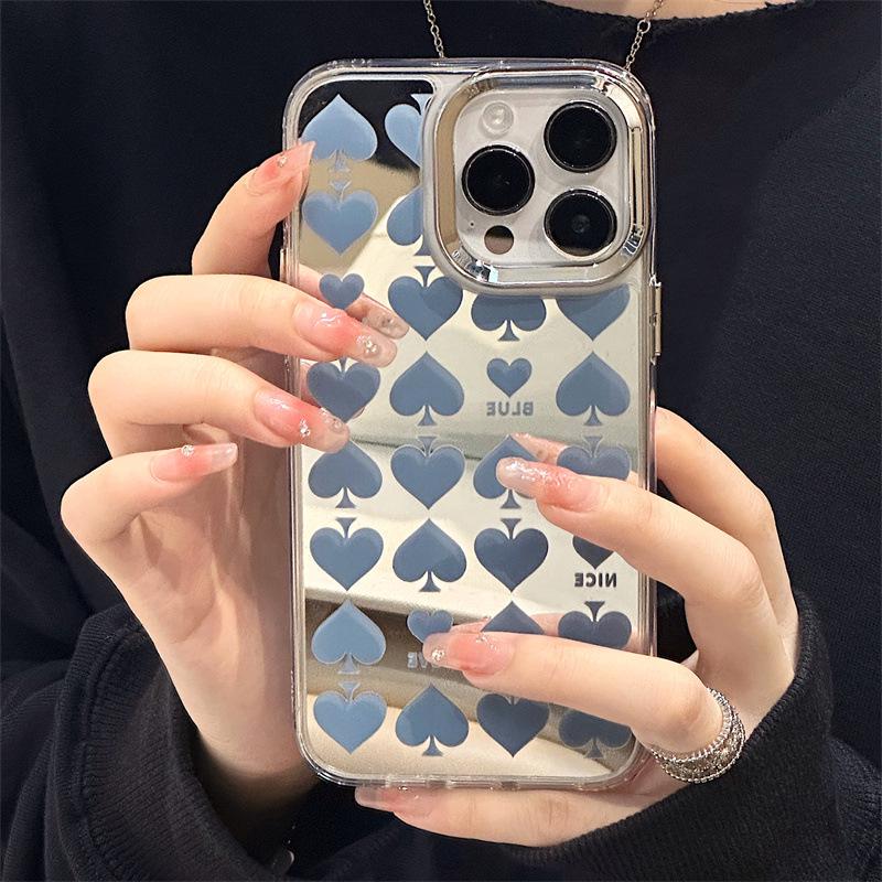 Zhitai Apple iPhone Case: 3-in-1 Mirror Case for iPhone 13, 14 Pro, 15 Pro, 7, 8 - Unique Design