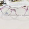 Children'S Anti-Blue Glasses Ultra-Light Soft Frame Reading Computer Eye Protection Optical Glasses Anti-Ultraviolet Flat Glasses