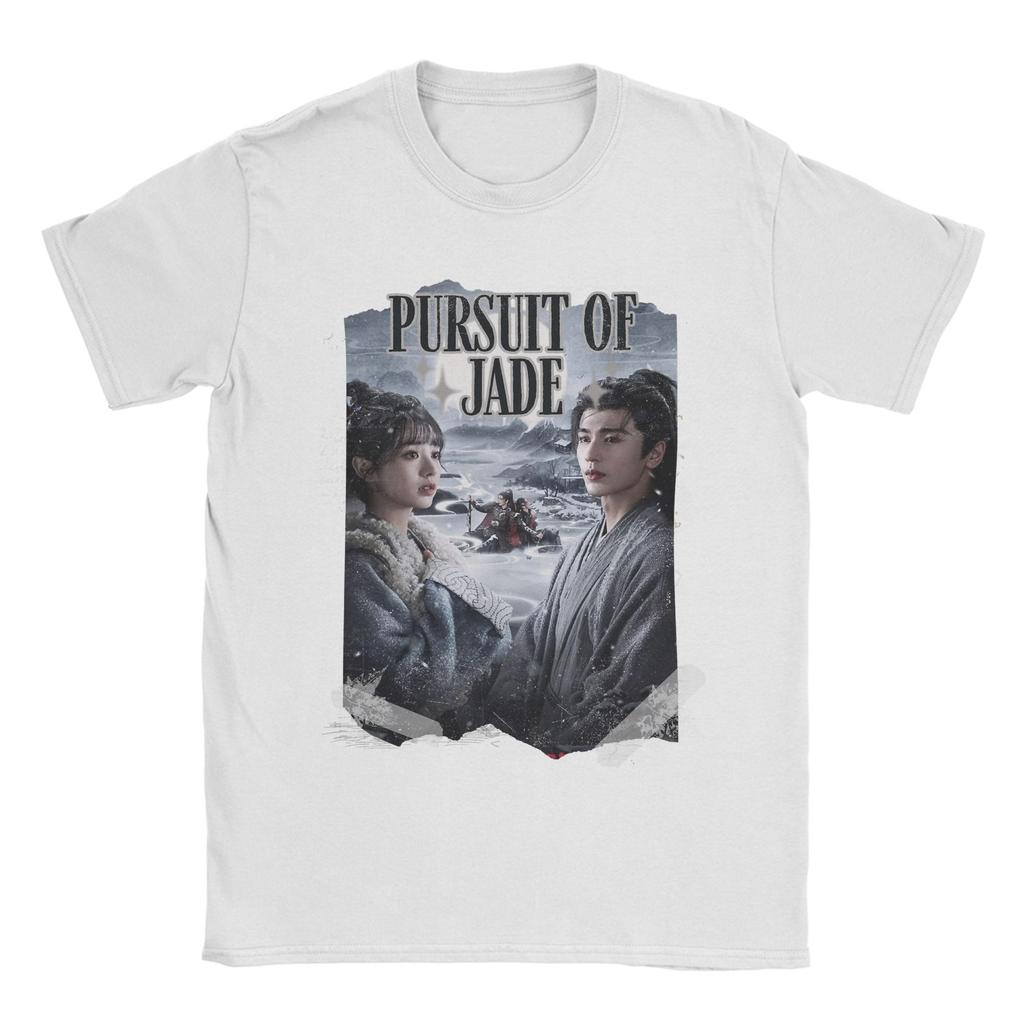 Pursuit of Jad Chinese Drama T Shirt for Unisex  Cotton Funny TShirts Round Collar  Tees Short Sleeve Clothing Printing