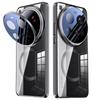 For Xiaomi 15 Ultra Case Compatible with MagSafe Lens Film Kickstand Clear PC Back Cover