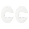 1/2Pcs Universal Door Stopper Silicone Door Pinch Guard Simple Installation Easy to Clean