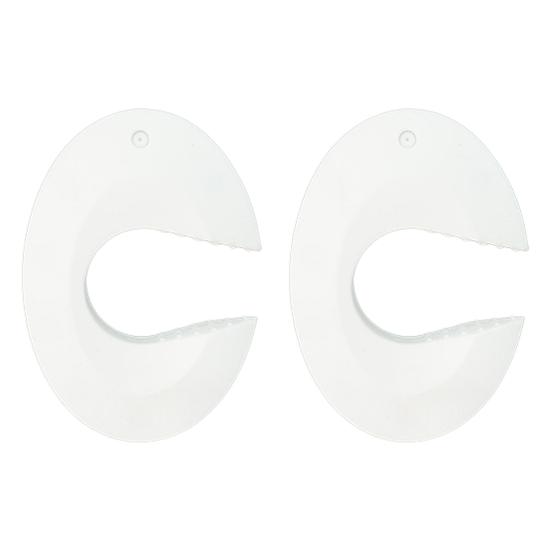 1/2Pcs Universal Door Stopper Silicone Door Pinch Guard Simple Installation Easy to Clean