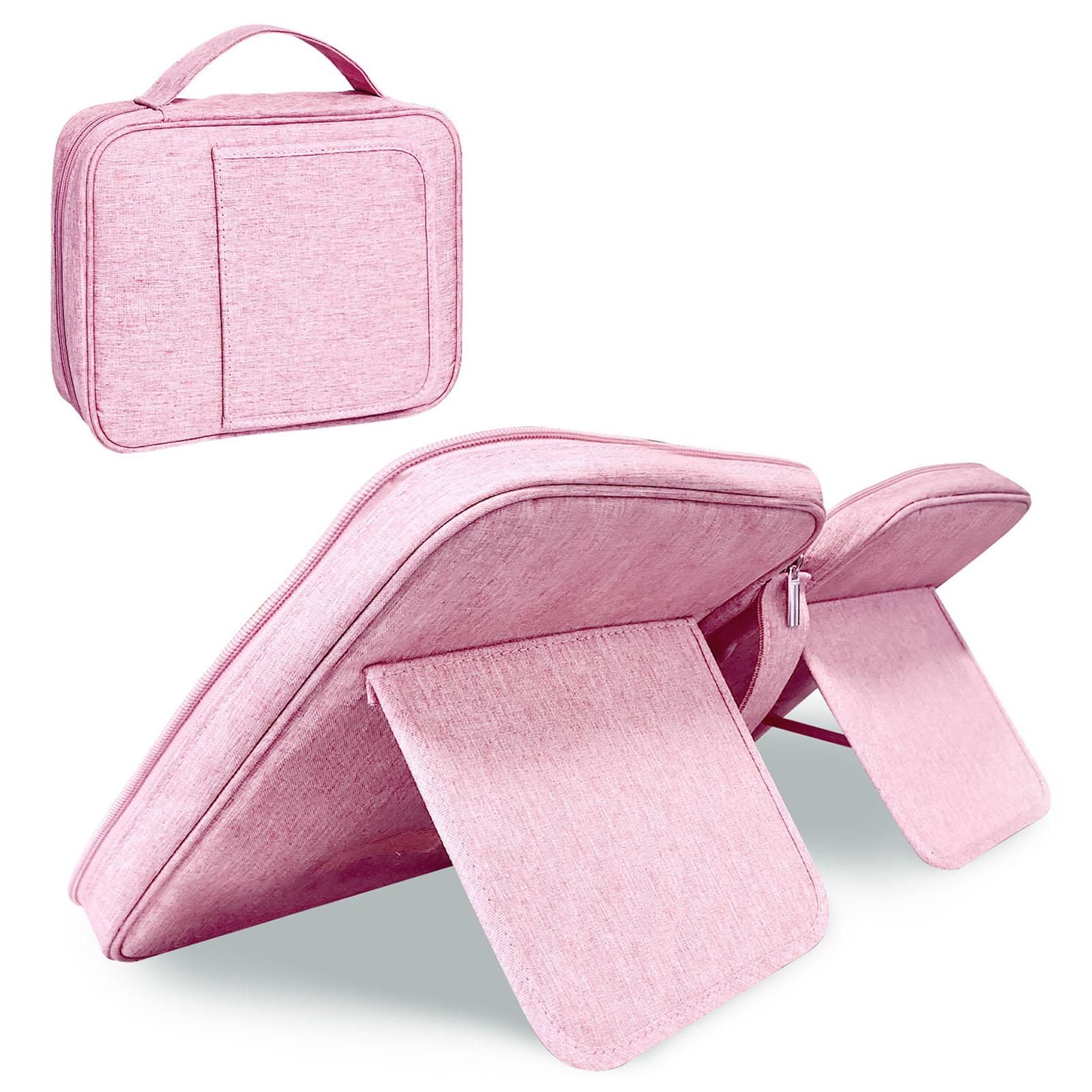 

Новые чехлы для Библии 2025 года для мужчин и женщин, Сумка-чехол для переноски Библии в церковь с подставкой для книги, Сумка для Библии с ручкой, На молнии розовый