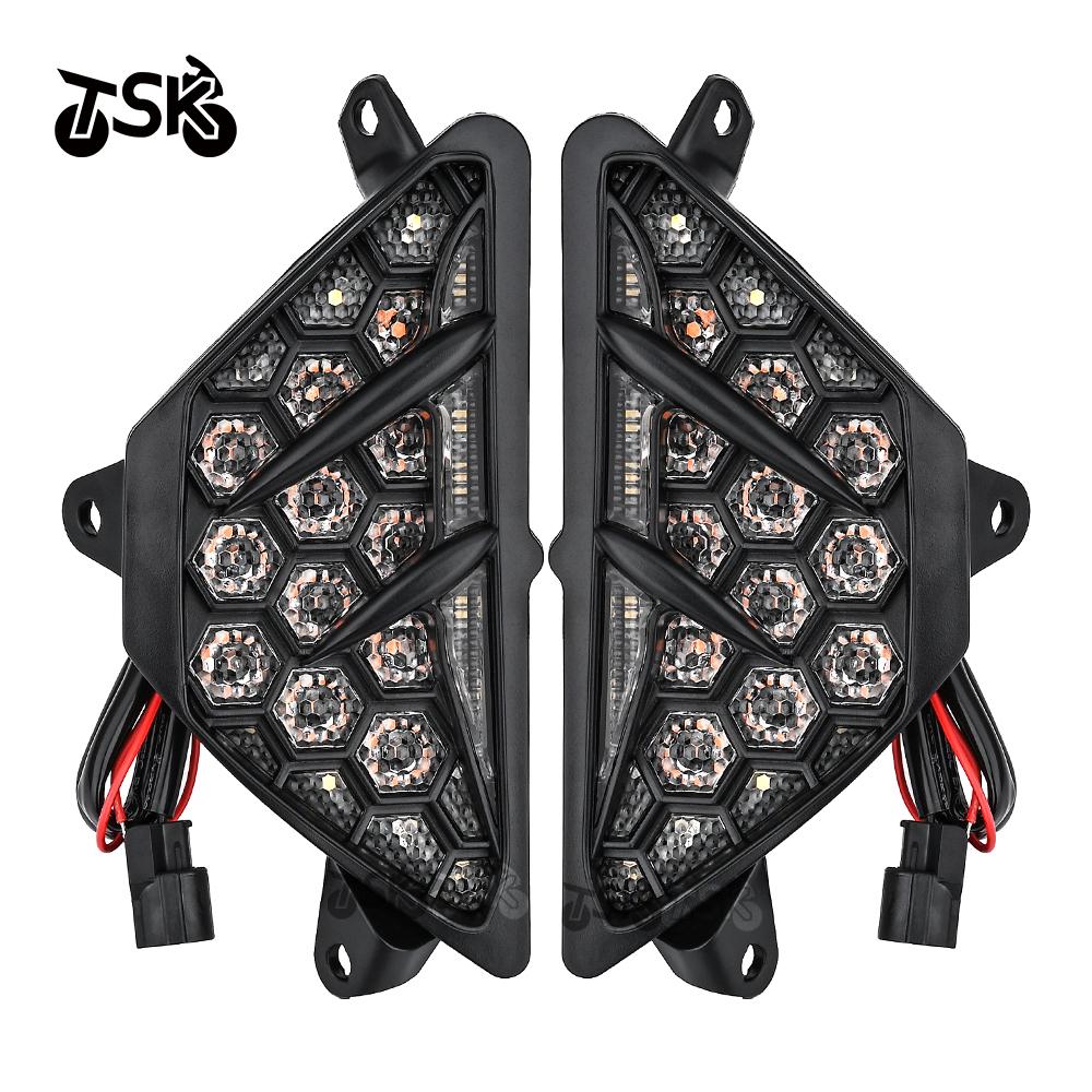 Front LED Turn Signals Light for Kawasaki Ninja ZX-4R ZX-4RR Ninja650 Ninja 650 ZX4R ZX4RR 2023 2024 Turning Lamp