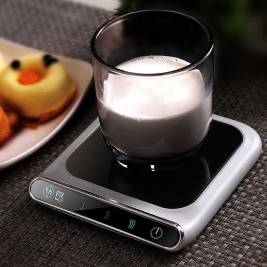 Heating Coaster 3 Gear USB Automatic Power-off Protection 5V-2A Mini Portable Coffee Mug Cup Warmer Daily Use