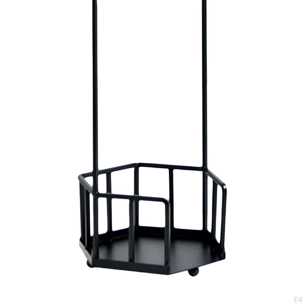 Dipstick Rack Hanger Easy to Use Handcrafted Accessories Portable Holder Iron Frame for Ornament