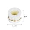HEPA Filter Roller Brush for Xiaomi Mijia 1C K10 MJWXCQ04ZM Handheld Wireless Vacuum Cleaner, Replacement Filter Parts