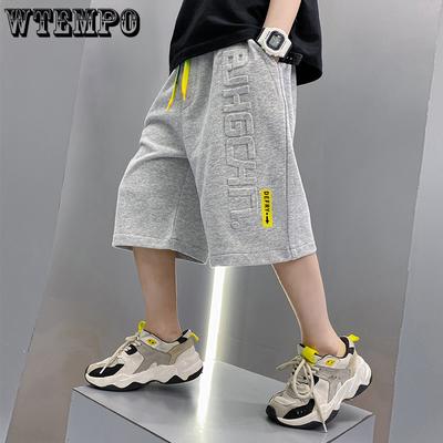 Summer Boys' Shorts Summer Clothes Cropped Pants Loose and Casual Children's Pants Outerwear Sports Pants