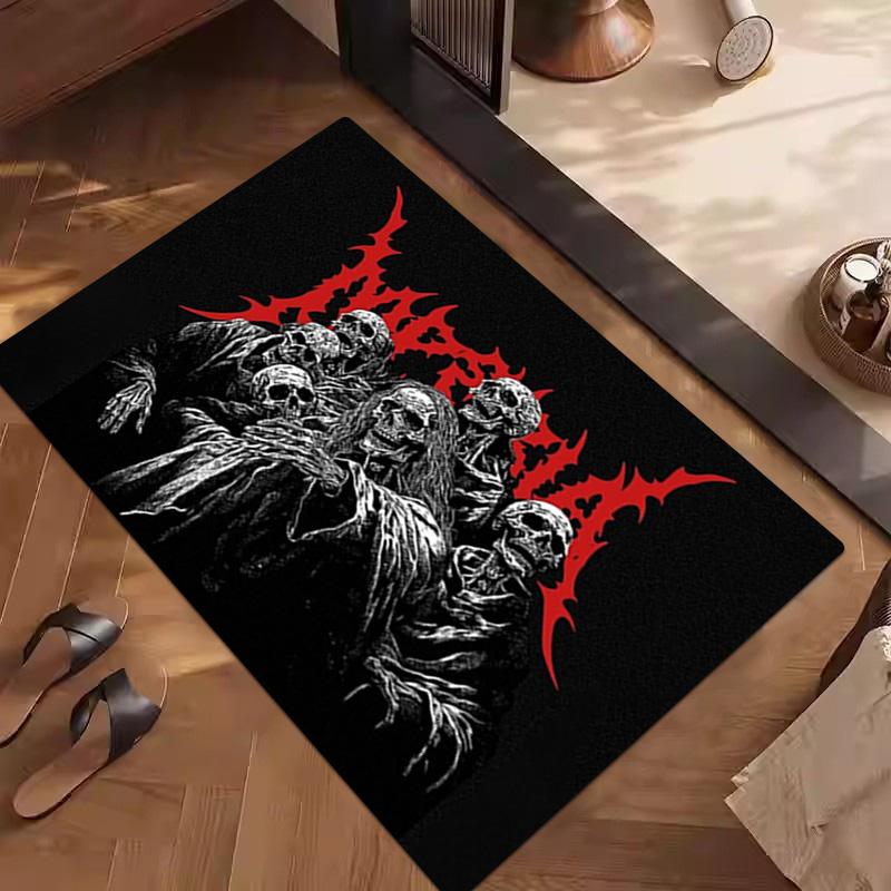 Halloween  Horror Rug - Home Carpet Office Decorative Carpet For Living Room Bedroom Door Mat Floor Rug Computer Chair Area Rug