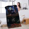 T-La E-Evil Dead Anime Asciugamano da Spiaggia Morbido Assorbente Panno per Lavaggio Regali per Bambini Viaggio Campeggio Palestra