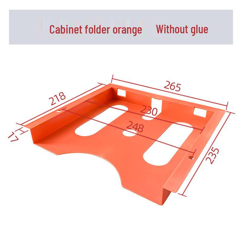 ABS A4 Plastic Clip Cabinet & Document Box, Wall Mount, WJ-1PS, White