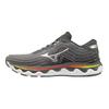 Mizuno Horizon 6 Wave Langlebige Low-Top Laufschuhe Herren Sneaker Grau J1GC222605