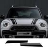 Autocollant Moteur Voiture Décalcomanie Auto Bande Vinyle Rayée Capot Pour Mini Cooper R55 R56 R60 F55 F56 F60 F54 Décoration Style Voiture