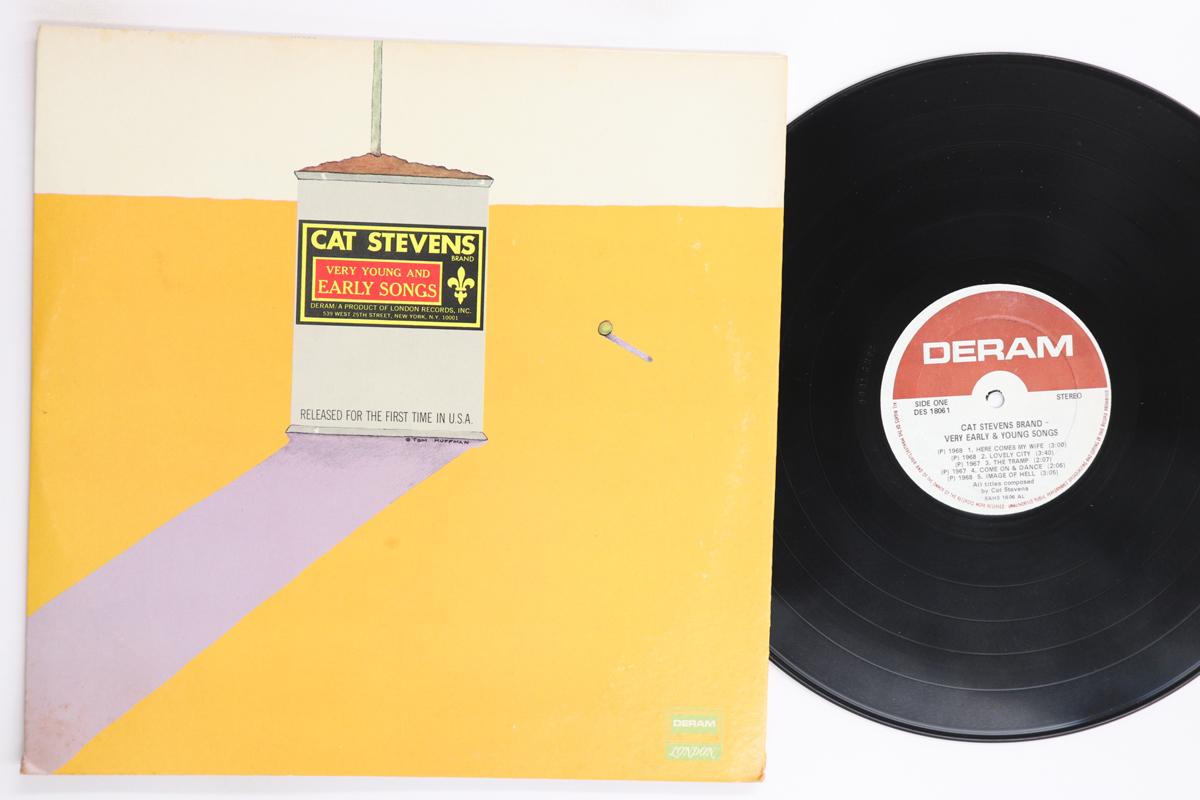 

LP Record CAT STEVENS Very Young And Early Songs DES18061 DERAM 1972 US Rock Used