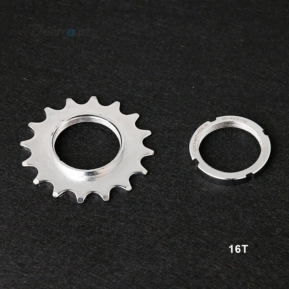 13t/14t/15t/16t/17t Fixed Gear Bicycle Wheel Cogs Sprocket With Lock Ring Cycling Accessories For Fixie Track Bike Hub