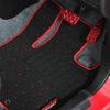 MONSTER SPORT Floor Mats for Alto Black x Works/Turbo RS/Alto [HA36S] 5AGS/CVT vehicles, Red, 894550-7300M