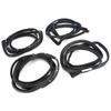 4Pcs Door Weatherstrip For Toyota Land Cruiser Fj80 Fzj80 Hzj81 Hdj80 1990-1998
