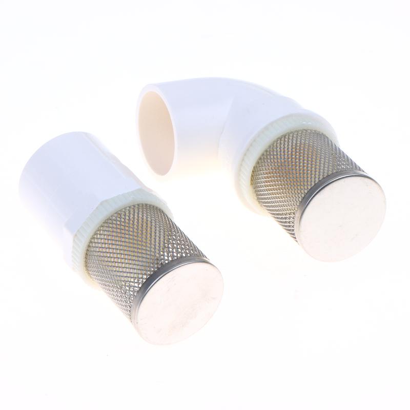 20~63Mm 304 Stainless Steel Filter Pvc Pipe For Small Aquarium Tank Water Pump Inlet Tube Filter Garden Drip Irrigation Filter