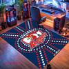 Sydney Roosters Glory Carpet Rug for Living Room Bedroom Home Sofa Decoration,Kids play Nonslip Floor Mat